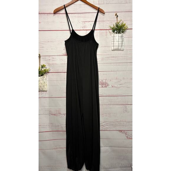 Black Jogger Style Jumpsuit Size Large - Picture 5 of 5